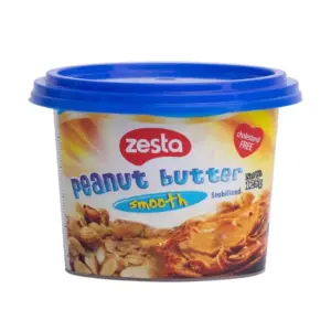 Zesta Smooth Peanut Butter 125g (Pack of 12Pcs)