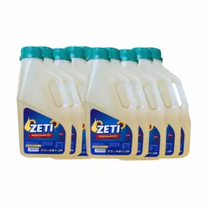 Zeti Sunflower Oil 1L Jerry Can Double Refined & Fortified With Vitamin A, D & E, Edible Sunflower Oil (EX-E) Pack of 12