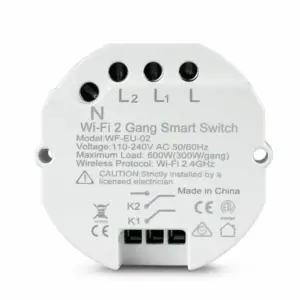 Tuya Smartlife Tuya Smart WiFi Light Switch Relay 240V WF-EU-02