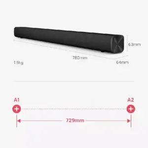Xiaomi Home Surround Sound Bar 2.0ch 30W with Bluetooth, Aux 3.5mm Port  MDZ-34-DA