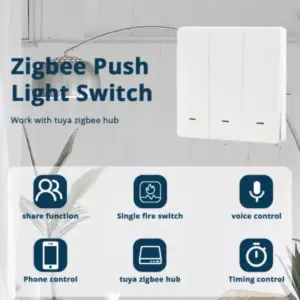 Tuya Smartlife ZigBee Push Switch 2 Gang
