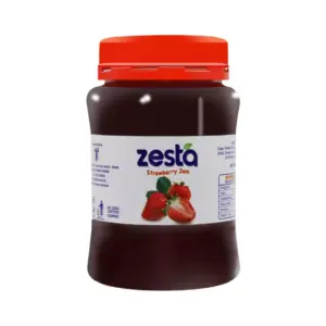 Zesta Strawberry Jam Pet 450g (Pack of 12Pcs)