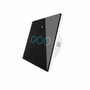Tuya Smartlife Smart Switch ZigBee Touch 3 Gang Wired Black