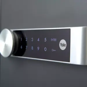 Yale Fire Safe Home 60min Touch Screen Keypad Grey 19.5l
