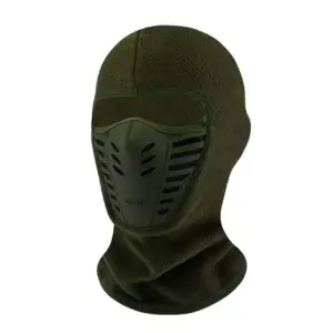 Faith Winter Fleece Ski Mask – Warm Windproof Outdoor Riding Hat with Thickened Face & Neck Protection