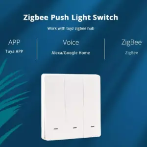 Tuya Smartlife ZigBee Push Switch 3 Gang