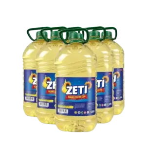 Zeti Sunflower Oil 3L Pet Bottle Double Refined & Fortified With Vitamin A, D & E, Edible Sunflower Oil (EX-E) Pack of 6