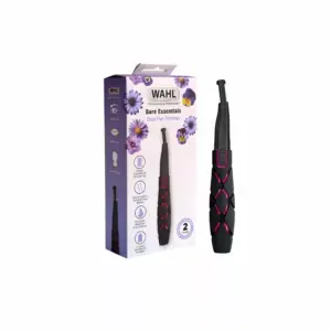 Wahl Dual Pen Trimmer Eyebrow & Facial Hair Stainless Steel Blades Rubber Grip 3028113