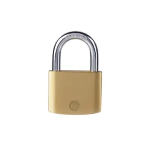 Yale Padlock 50mm Boron With Brass Polished