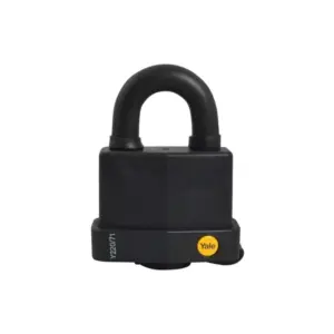 Yale Pad Lock 71mm  Weather Proof Black