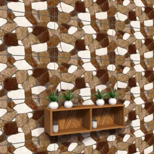 CTM Terra Gris Matt Ceramic Wall Tile - 300 x 600mm