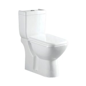 KOKO EKOS Boston White Dual Top Flush Toilet Suite
