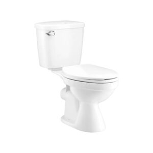 COTTO Ben II-P White Single Front Flush Toilet Suite