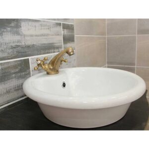 CTM Trio White Drop-In Basin - 460 x 460 x 200mm