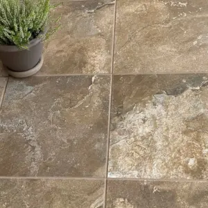 CTM South Africa Kilimanjaro Warthog Slate Taupe Matt Porcelain Floor Tile - 420 x 420mm