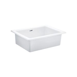 COTTO Dhobi White Drop-In Basin - 620 x 480 x 255mm