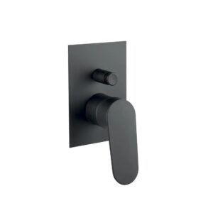 Tivoli Kevon Black Bath Diverter Mixer