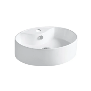 EKOS White Rondo Counter Top Basin - 520 X 425 X 135mm