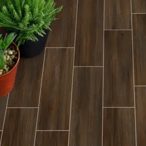CTM South Africa Kilimanjaro Edge Kibale Wood Rectified Matt Porcelain Floor Tile - 300 x 1000mm
