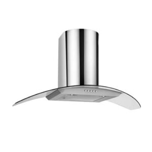Newmatic H77.9P Curved Chimney Hood
