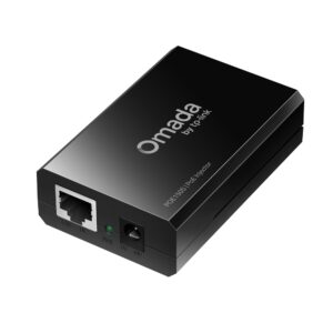TP-Link Omada Omada PoE Injector Adapter
PORT: 1× Gigabit PoE Port, 1× Gigabit Non-PoE Port
SPEC: 802.3af Compliant, Data and Power Carried over The Same Cable Up to 100 Meters, Plastic Case, Pocket Size