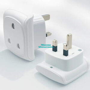 Hisense South Africa 3-PIN Large Plug Type M Adapter Convert to 3-pin UK Socket | BS 8546 Approved