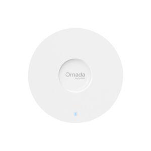 TP-Link Omada AX1800 Ceiling Mount Dual-Band Wi-Fi 6 Access Point
PORT:1× Gigabit RJ45 Port
SPEED:574Mbps at 2.4 GHz + 1201 Mbps at 5 GHz
FEATURE: 802.3at POE and 12V DC (Power Adapter is not included), 2×Internal Antennas, MU-MIMO, Seamless Roaming, Band Steering, Beamforming, Load Balance, Airtime Fairness, Centralized Management by Omada SDN Controller, Omada App