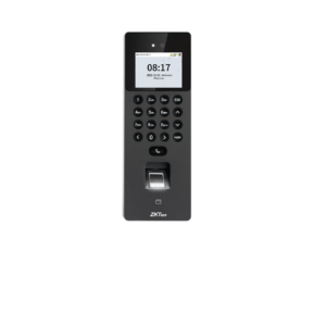 ZKTeco Face, Fingerprint & RFID Terminal with 2.4-inch Display & Physical Keypad, Face Capacity: 1,500, RFID Capacity: 3,000, FP Capacity: 3,000, Transaction Capacity: 150,000, Memory: 512MB RAM / 8GB ROM, Communication: TCP/IP、USB Host, Simple Access Control: 3rd Party Electric Lock,Door Sensor,Exit Button, Software: ZKBio CVAccess, ZKBioTime, ZKBio Zink, BioCVSecurity, 1 Year Warranty