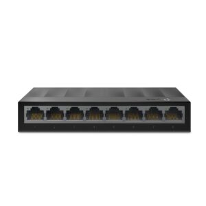 TP-Link LiteWave 8-Port Gigabit Desktop Switch
PORT: 8× Gigabit RJ45 Ports
SPEC: Desktop Plastic Case
FEATURE: Plug and Play