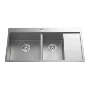 Newmatic Double H100 Handcrafted Kitchen Sink