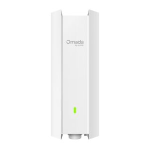 TP-Link Omada AX1800 Indoor/Outdoor Dual-Band Wi-Fi 6 Access Point
PORT: 1× Gigabit RJ45 Port
SPEED: 574Mbps at 2.4 GHz + 1201 Mbps at 5 GHz
FEATURE: 802.3at PoE and Passive PoE, IP67 Weatherproof, 2×Internal Antennas, Mesh, Seamless Roaming, MU-MIMO, Band Steering, Beamforming, Load Balance, Airtime Fairness, Centralized Management by Omada SDN Controller, Omada App