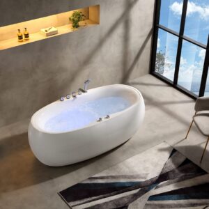 Bathtub Jacuzzi Freestanding Castleware