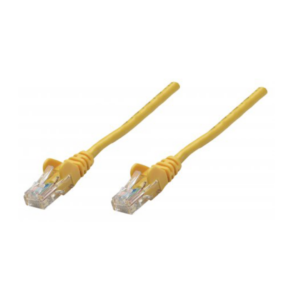 EVI Cabling CAT6 1.0m Patch Cord, YELLOW, CU 4P Blue PVC