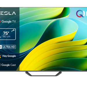 TESLA  QLED TV  75" UHD 4K Google Smart  Q75E655GUS