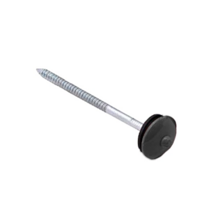 JENGA NAIL IT5 -3INCH Roofing Nails Colored Cap Charcoal-Grey-SCREW (BM10) (0.6 kg)