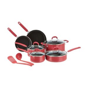 Newmatic Ceramic Non-Stick 12-Piece Cookware (Grey)