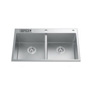 Newmatic Double H84 Handcrafted Kitchen Sink