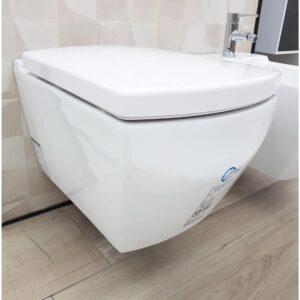 COTTO Tetragon Wall Hung Toilet Suite