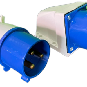 Africab Industrial Plugs & Socket 16A 3 Pin Heavy Duty Org