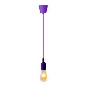 Tronic Hanging E27(Screw) Pendant Holder - Purple