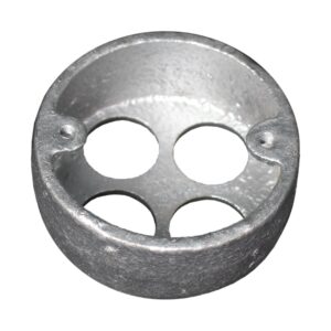 Africab Metal Round Box --4Holes
