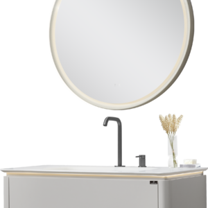 Bathroom Cabinet with Basin LED White BC4059-100 C/ware