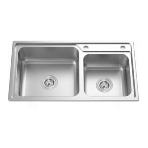 Newmatic Double 82 Ultra Deep Bowl Kitchen Sink