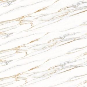 Newmatic Carved Fish Maw Gold Sintered Stone Countertop