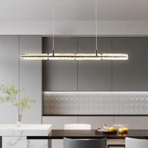 Tronic Linear Pendant Light with Crystal Effect LED