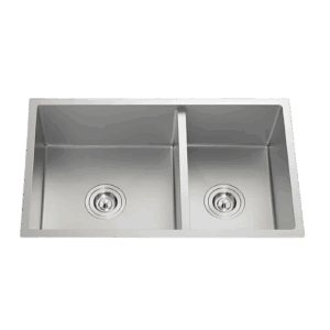 Newmatic Double HU78 Undermount Handcrafted Kitchen Sink