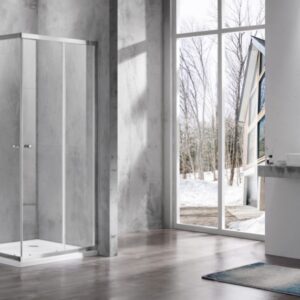 CastleWare S/Enclosure 5MM W/o Tray 90x90x195 NAO1142 C/ware