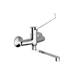 CTM Tivoli Bardi Clinical Lever Wall Type Sink Mixer Tap