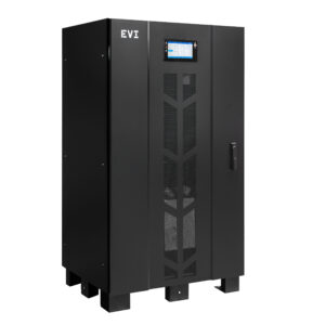 EVI Power 120KVA/108KW,  3:3 phases,PF 0.9, transformer based  UPS, UPS WITHOUT BATTERIES, can connect standard external battery 32PCS
380/400/415Vac,50/60Hz, 2 Year warranty (ONLY SOLD WITH EVI BATTERIES AND INSTALLATION BY NORDIC)