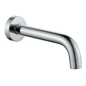 Ekos Pearl Bath Spout Round - 30 X 15 X 200mm